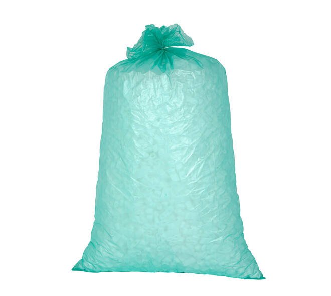 Afvalzak HDPE 58 x 100 cm groen T23 op rol (á 20 st)