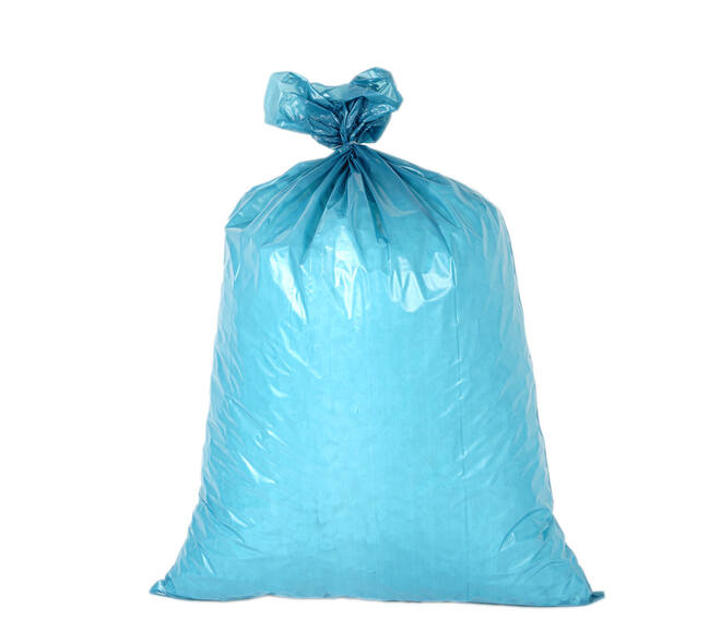 Afvalzak LDPE 70 x 110 cm blauw T70 op rol (á 20 st)