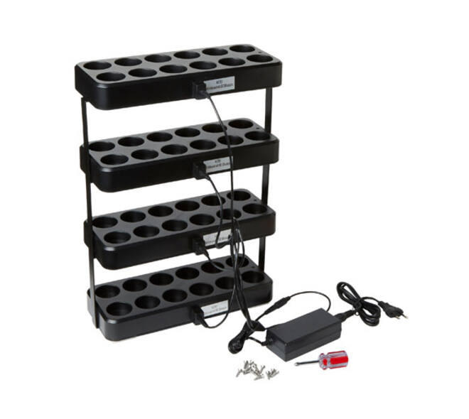 183178 - Laadstation tbv Kaarshouder Metal Twist Black 430 x 305 mm