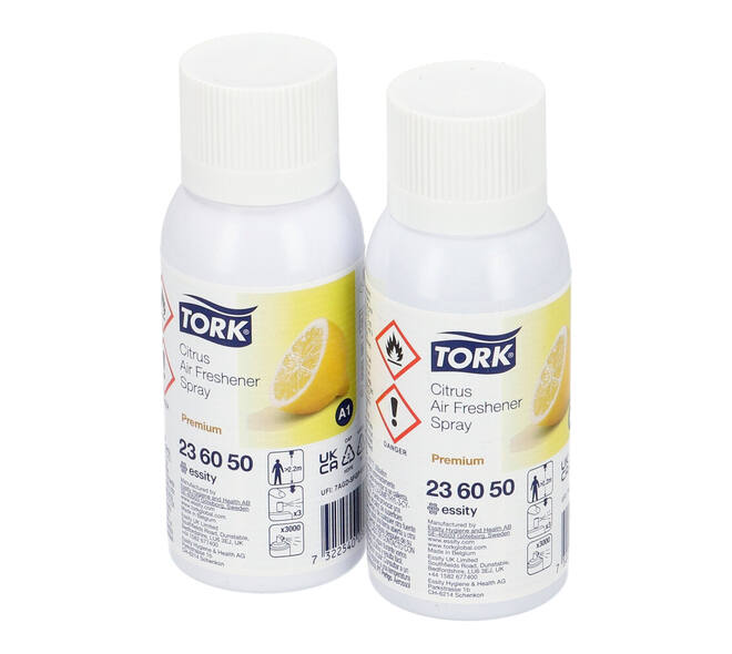 236050 - Luchtverfrisser spray Aerosol 75 ml transparant citrus TORK
