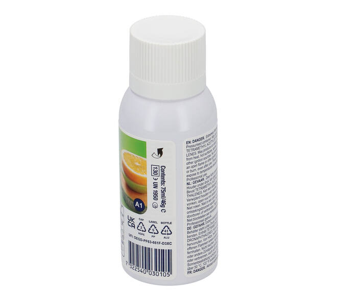 236051 - Luchtverfrisser spray Aerosol 75 ml transparant tropical fruit TORK