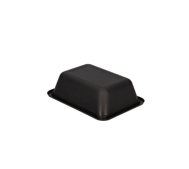 148217 - Bak CPET 171 x 127 x 50 mm zwart 670 ml rechthoekig