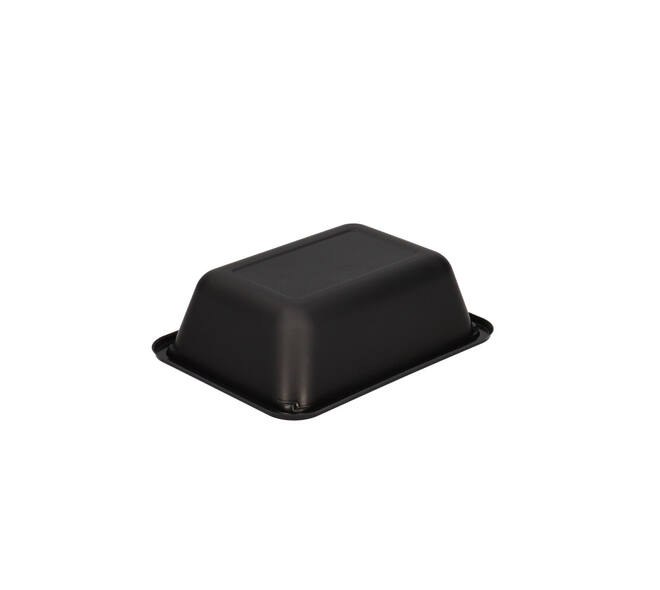 148217 - Bak CPET 171 x 127 x 50 mm zwart 670 ml rechthoekig