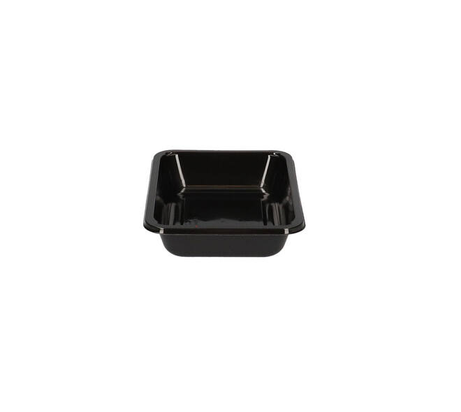 115483 - Bak CPET 171 x 127 x 35 mm zwart 510 ml rechthoekig