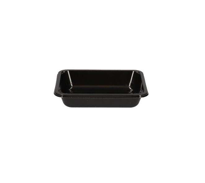 115483 - Bak CPET 171 x 127 x 35 mm zwart 510 ml rechthoekig