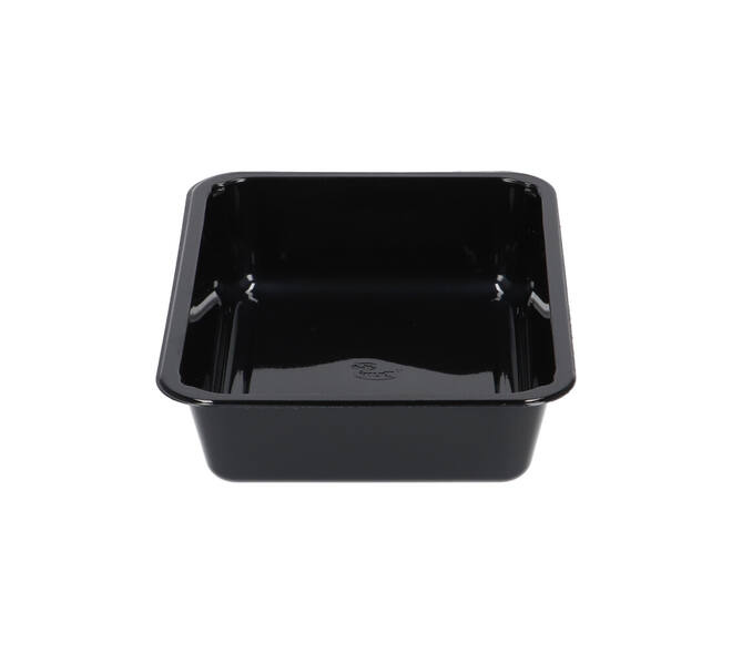 153414 - Menubak CPET 225 x 175 x 54 mm zwart 1500 ml rechthoekig 1-vaks