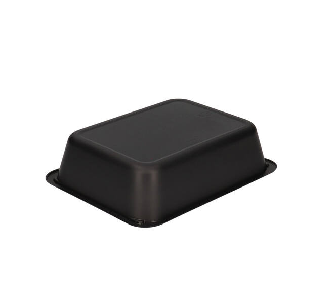 153414 - Menubak CPET 225 x 175 x 54 mm zwart 1500 ml rechthoekig 1-vaks