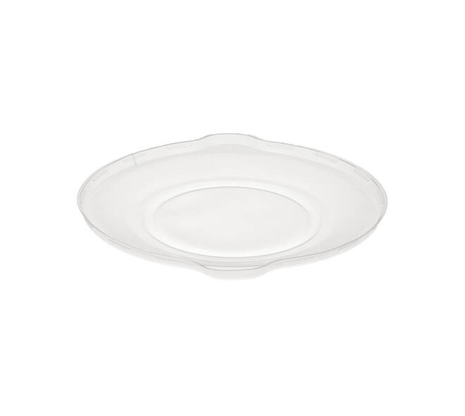 176400 - Deksel PP Pearl ø 289 mm tbv menubak 176394+176395+176396 rond  transparant