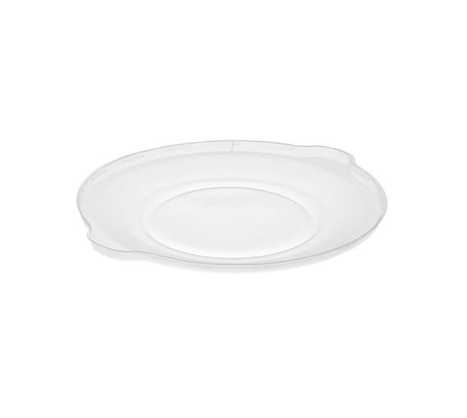 176400 - Deksel PP Pearl ø 289 mm tbv menubak 176394+176395+176396 rond  transparant