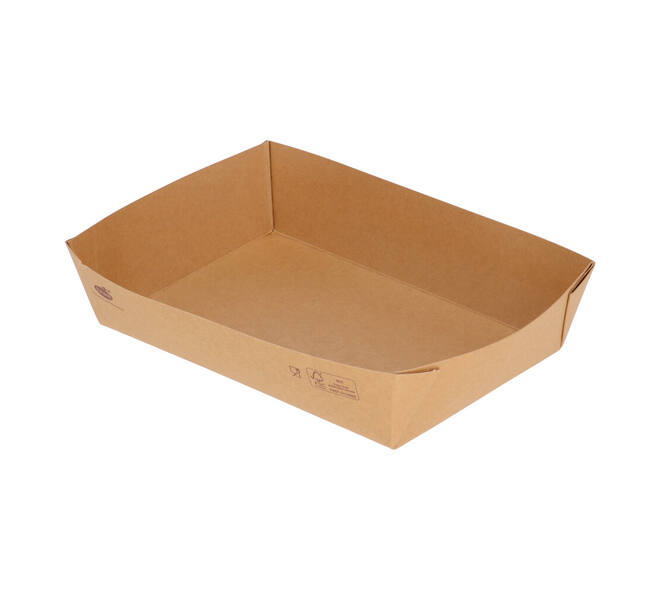 202876 - Box Karton/PLA ecoecho Brick 225 x 85 x 75 mm Viking naturel