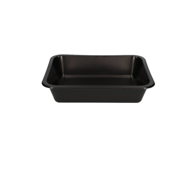 160063 - Menubak PP Caterline 1-vaks 227 x 178 x 50 mm - zwart 1345 cc