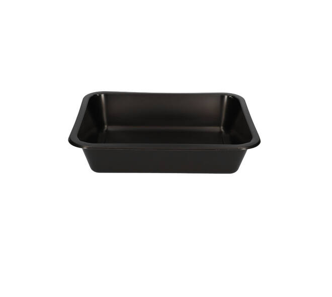160063 - Menubak PP Caterline 1-vaks 227 x 178 x 50 mm - zwart 1345 cc