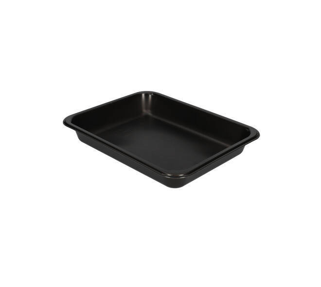 162146 - Menubak PP Caterline 1-vaks 227 x 178 x 32 mm - zwart 920 cc
