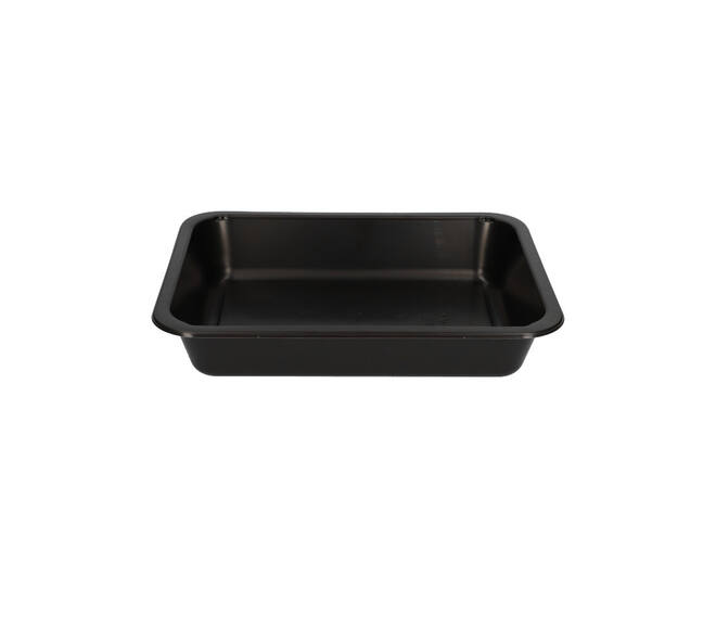 162150 - Menubak PP Caterline 1-vaks 227 x 178 x 40 mm  zwart 1115 cc