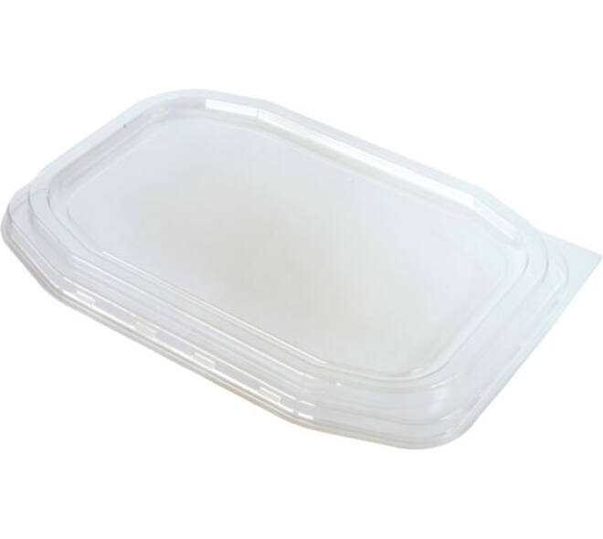 175050 - Deksel APET  tbv Menubak PP HMR 221 x 154 x 104 mm - transparant