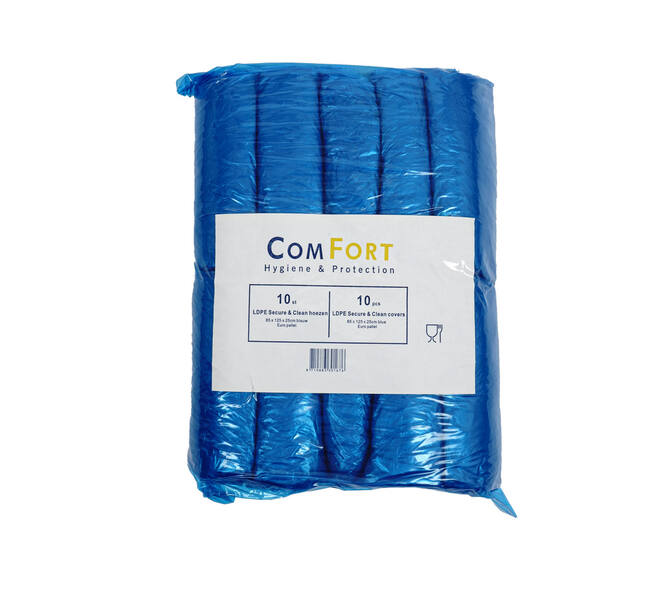 Speedcap PE 85 x 125 x 25 cm blauw 30 my Secure & Clean - SPDCAP08512525B