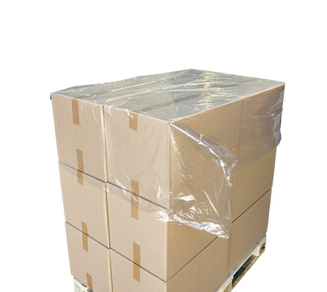 Afdekvel LDPE 150 x 180 cm op rol transparant - 30 my