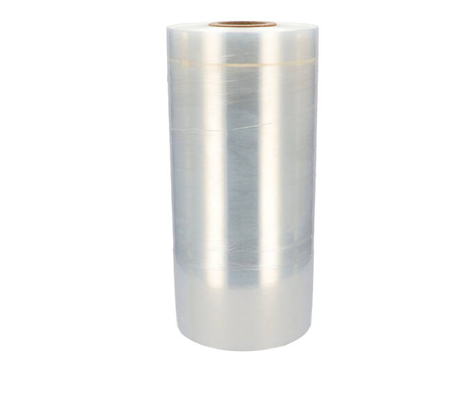 Stretchfolie LLDPE 50 cm x 2044 mtr transparant 150% rek - 17 my machinerol