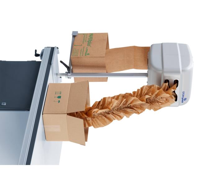 Paperplus papier papillon 280 mtr bruin 80 grams fanfold R 532542