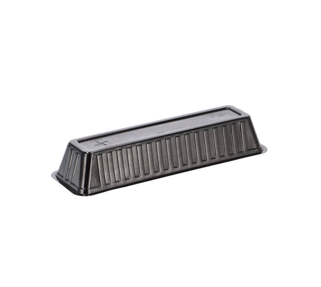 Snackbak PS 204 x 67 x 35 mm zwart A16