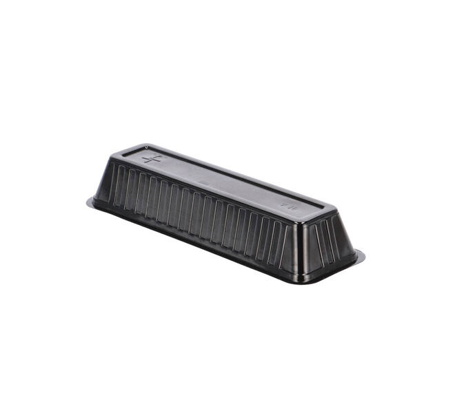 Snackbak PS 204 x 67 x 35 mm zwart A16