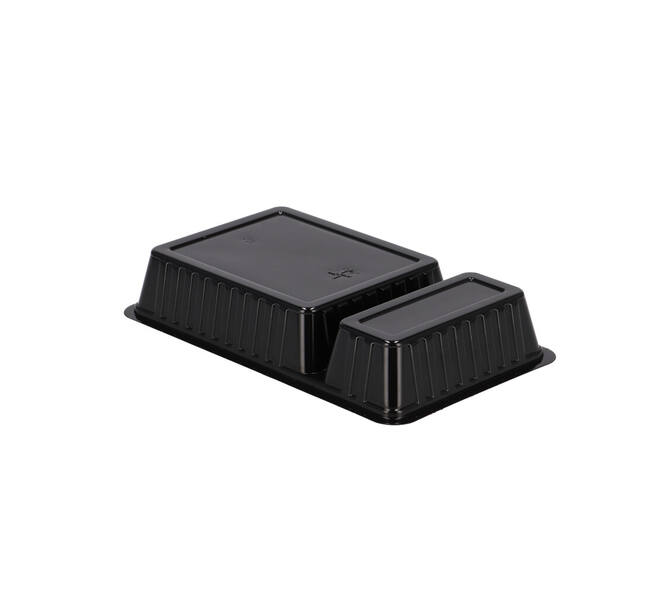 Snackbak PS 204 x 121 x 36 mm zwart A20 (A14+1)