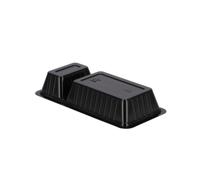Snackbak PS 203,5 x 95 x 36 mm zwart A22 (A9+1)