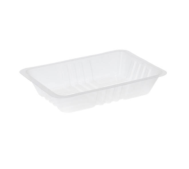 Snackbak PS 203,5 x 144 x 39 mm semi-transparant A50/30