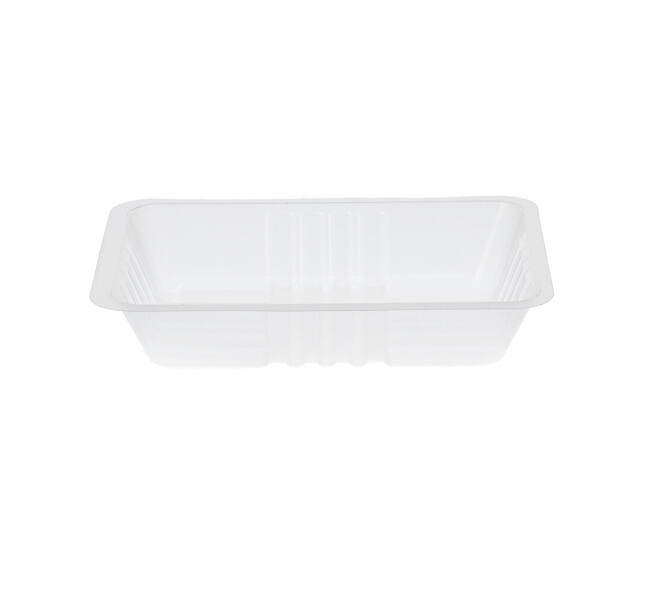 Snackbak PS 203,5 x 144 x 39 mm semi-transparant A50/30