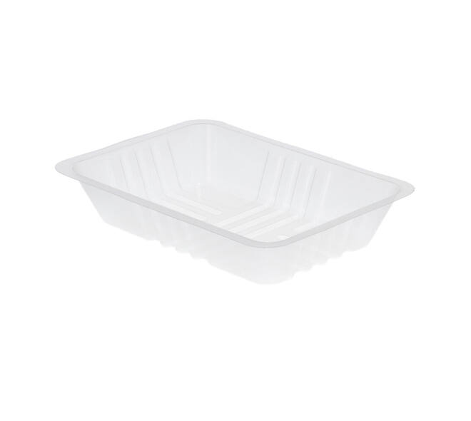 Snackbak PS 203,5 x 144 x 39 mm semi-transparant A50/30