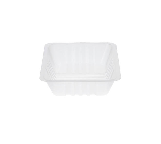 Snackbak PS 203,5 x 144 x 39 mm semi-transparant A50/30