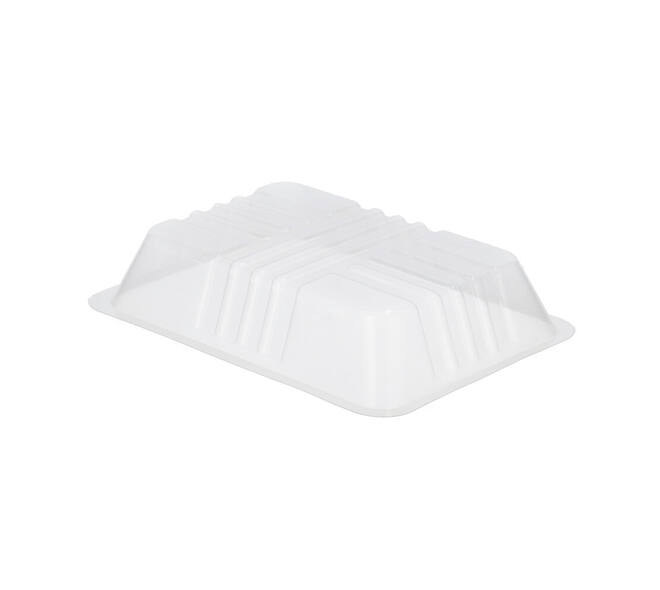 Snackbak PS 203,5 x 144 x 39 mm semi-transparant A50/30