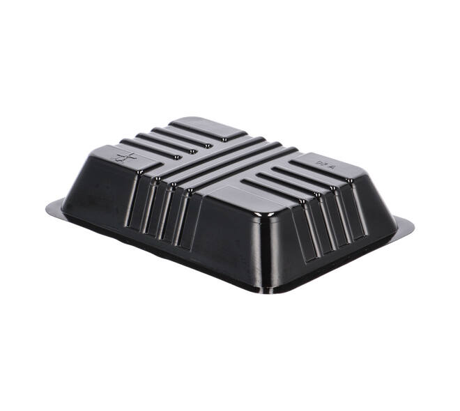 Snackbak PS 203,5 x 144 x 39 mm zwart A50/30