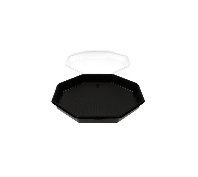 211908 Octaview apet 118 x 60 mm grey 191 ml