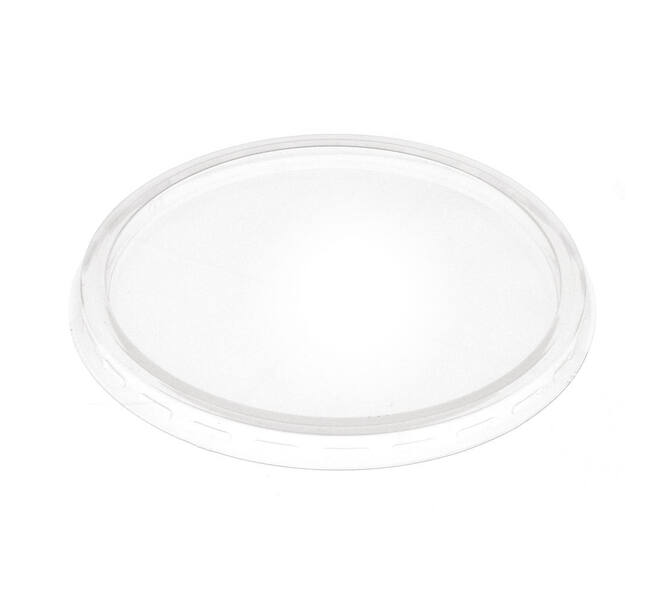 Deksel PP ø115 transparant rond tbv bak Bak PP ø115/42-49-56-65-72-80-114 - W2/017C-ANG