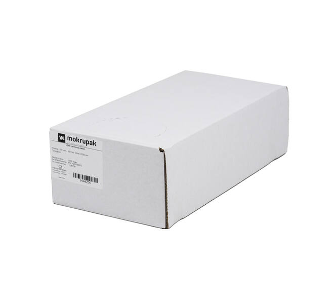 Polyzak LDPE 20/4 x 35 cm transparant 20 my zijvouw