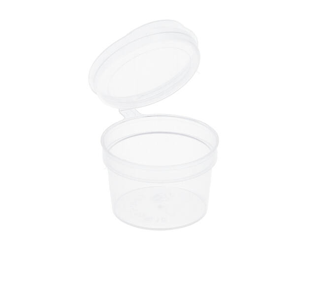 Covercup PP ø34/22 transparant 10 ml rond