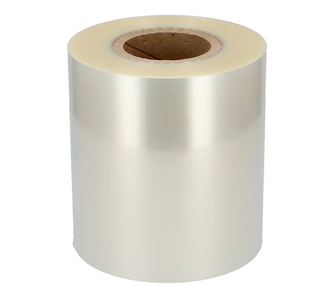 147976 - Topsealfolie CPET 185 mm x 250 mtr transparant 65 my peelable
