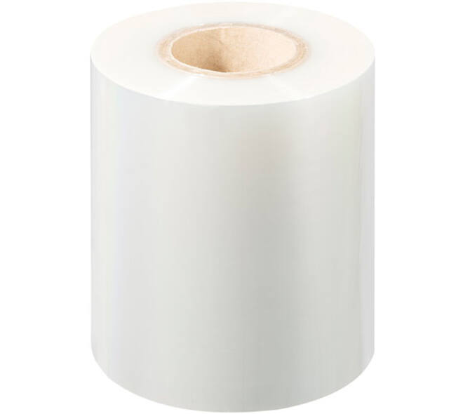 159848 - Topsealfolie PET/PP anti condens 185 mm x 400 mtr transparant 42 my peelable