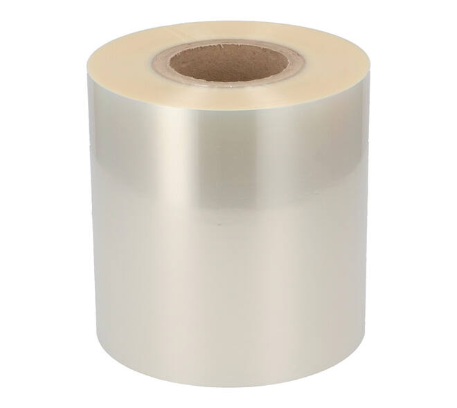 172332 - Topsealfolie PET/PP anti condens 185 mm x 300 mtr transparant 62 my peelable