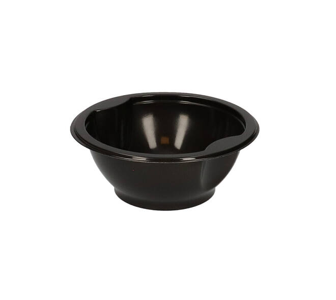 177908 - Soepkommen PP/MIN 153 x 153 x 60 mm 500 cc zwart