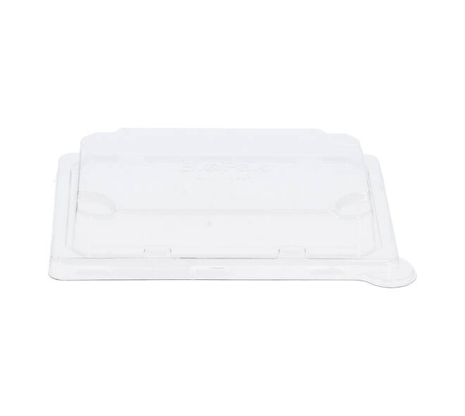 196732 - Deksel RPET tbv Sushi Tray 195 x 139 x 33 mm small transparant