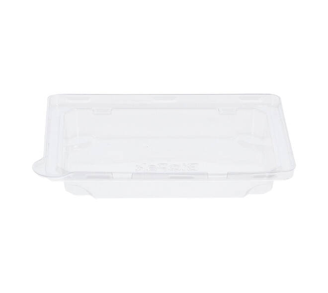 196732 - Deksel RPET tbv Sushi Tray 195 x 139 x 33 mm small transparant