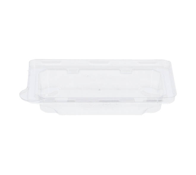 196737 - Deksel RPET tbv Sushi Tray 176 x 103 x 33 mm slim short transparant