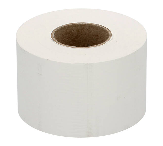 Thermische rol 60 x ø 100 x 40 mm wit 105 mtr