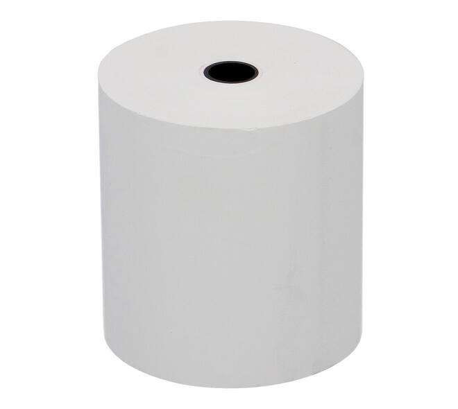 Thermische rol 80 x ø 80 x 12 mm wit 75 mtr