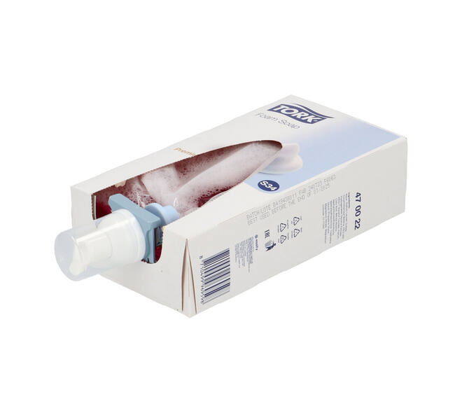470022 - Schuim zeep 800 ml roze luxury TORK