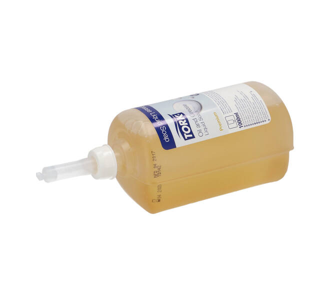 420401 - Vloeibare zeep 1 liter geel olie en vet TORK