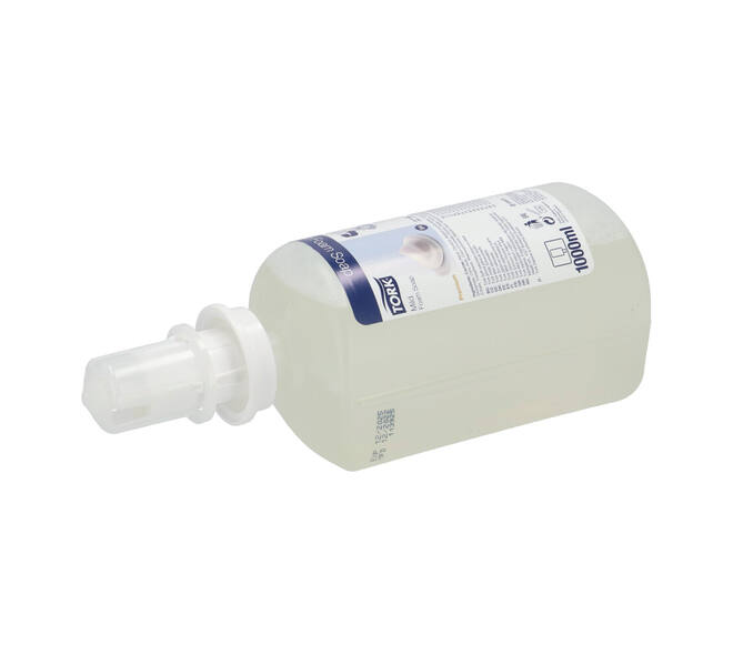 520501 - Schuim zeep 1 liter transparant mild TORK