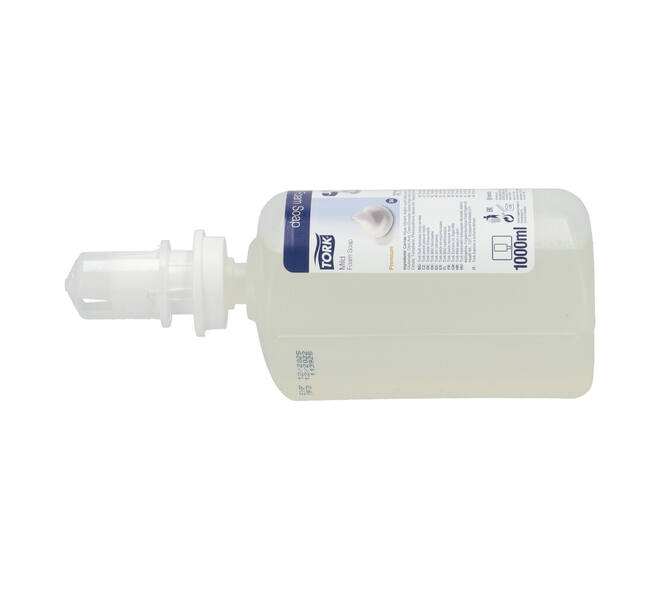 520501 - Schuim zeep 1 liter transparant mild TORK